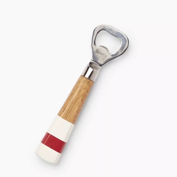 ROOTS Bottle Opener Classic Cabin Wood Handle - Picture 2 of 10